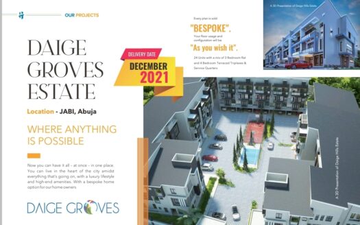 DAIGE GROVES, Jabi Abuja